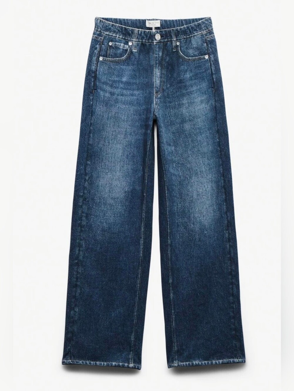 Rag & Bone Miramar Wide Leg Pant Cotton Terry Petra Size XL NWOT - Picture 2 of 9
